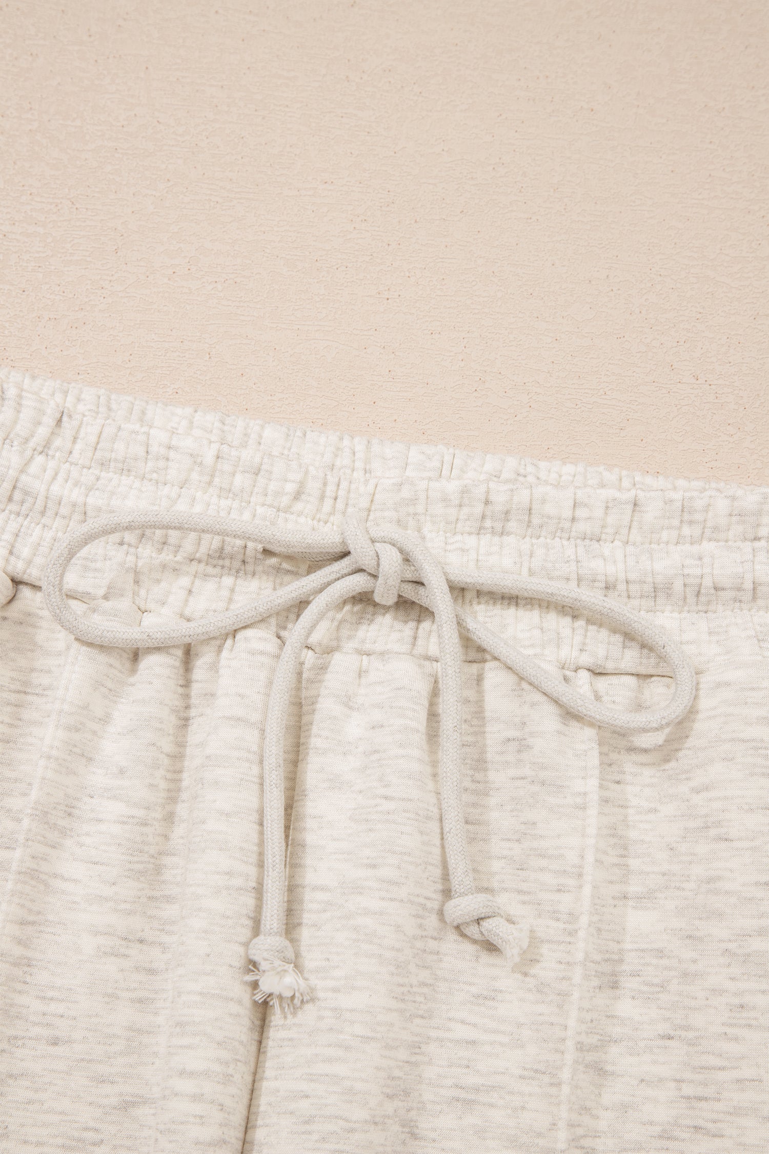 Light Grey Polo Tee Casual Pant Set