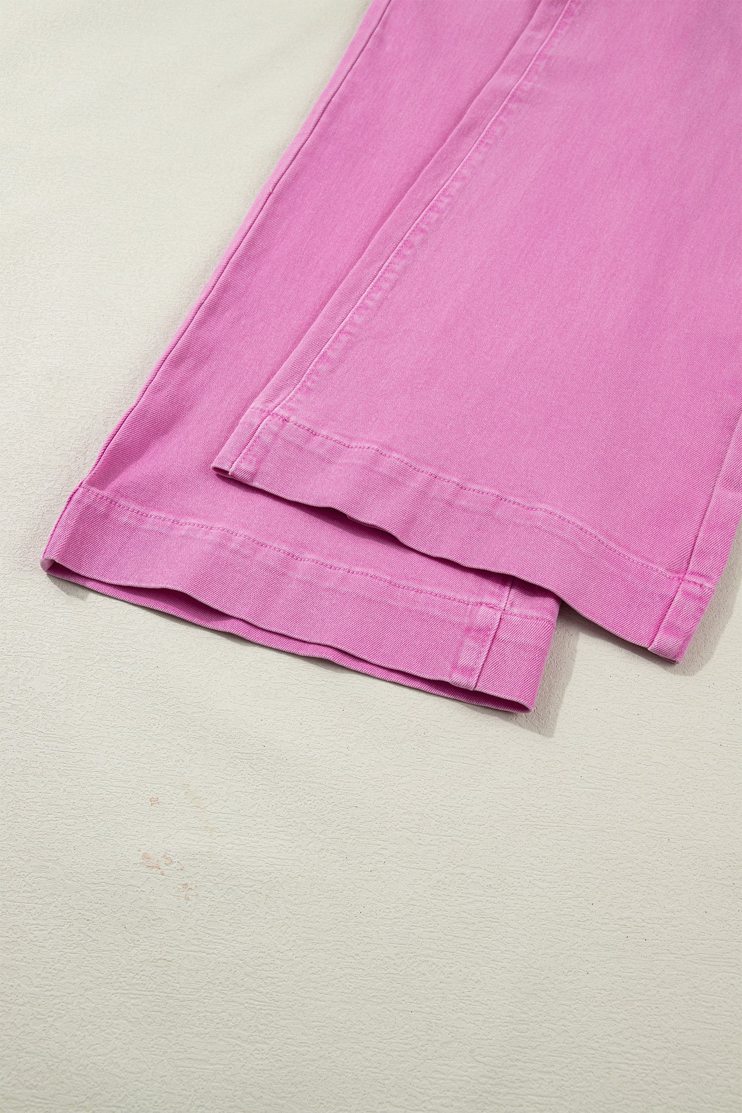 Mist 2-Button High Waist Flared Bottom Jeans