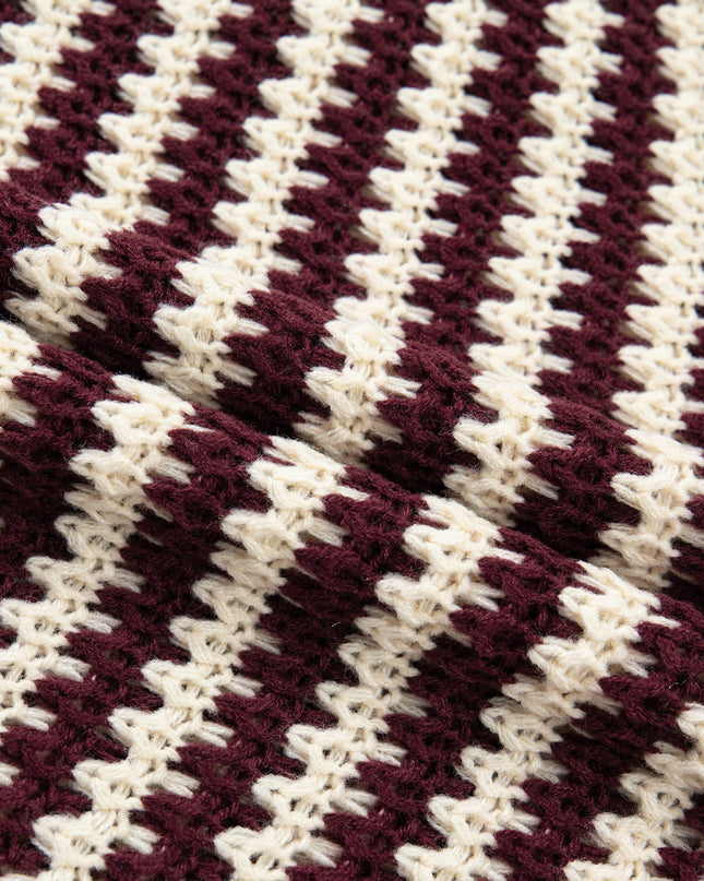 Red 3/4 Draped Sleeve Slouchy Sweater