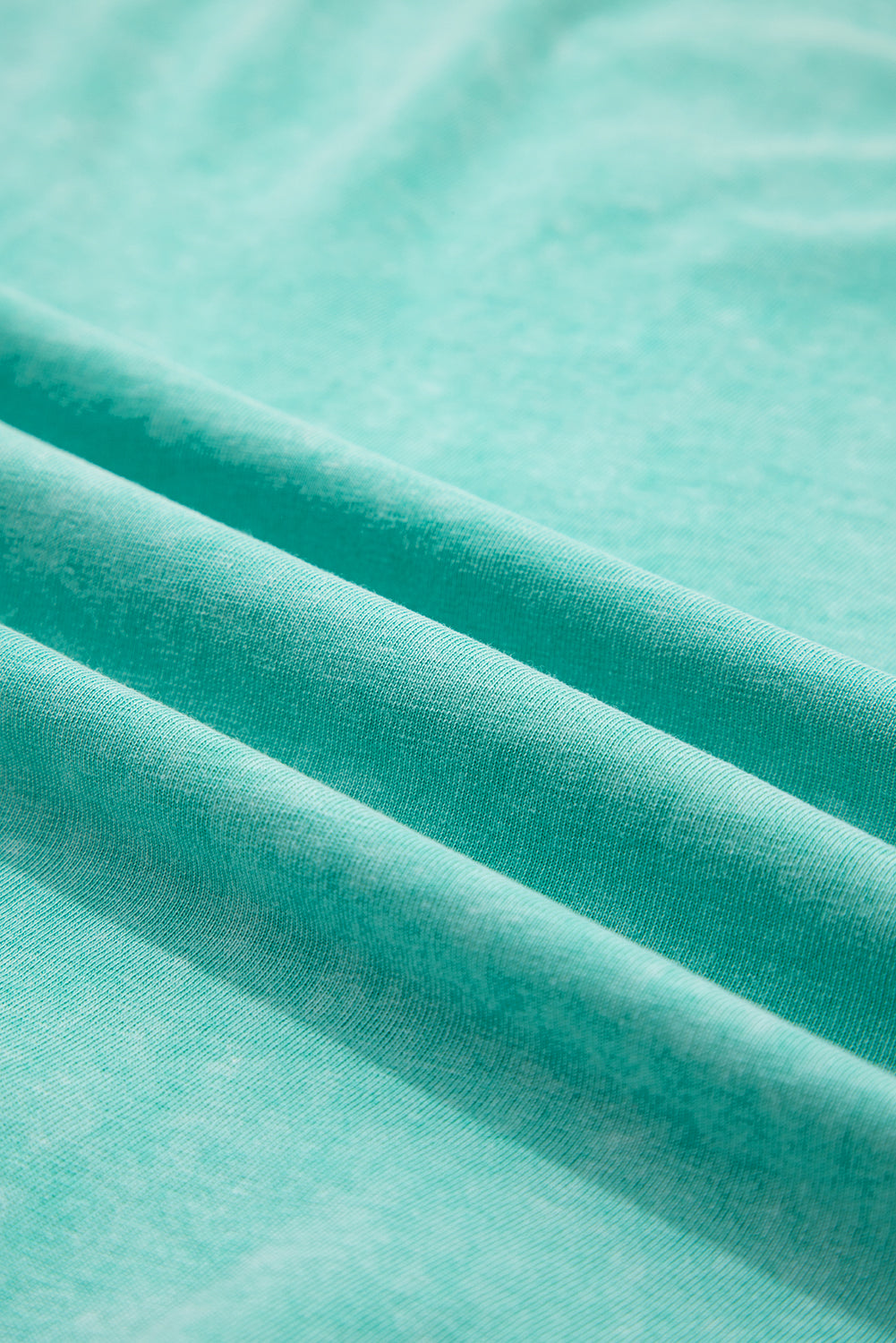 Myosotis 2 Pieces Mineral Wash Cotton Tank Top Lined Split Skirt Set