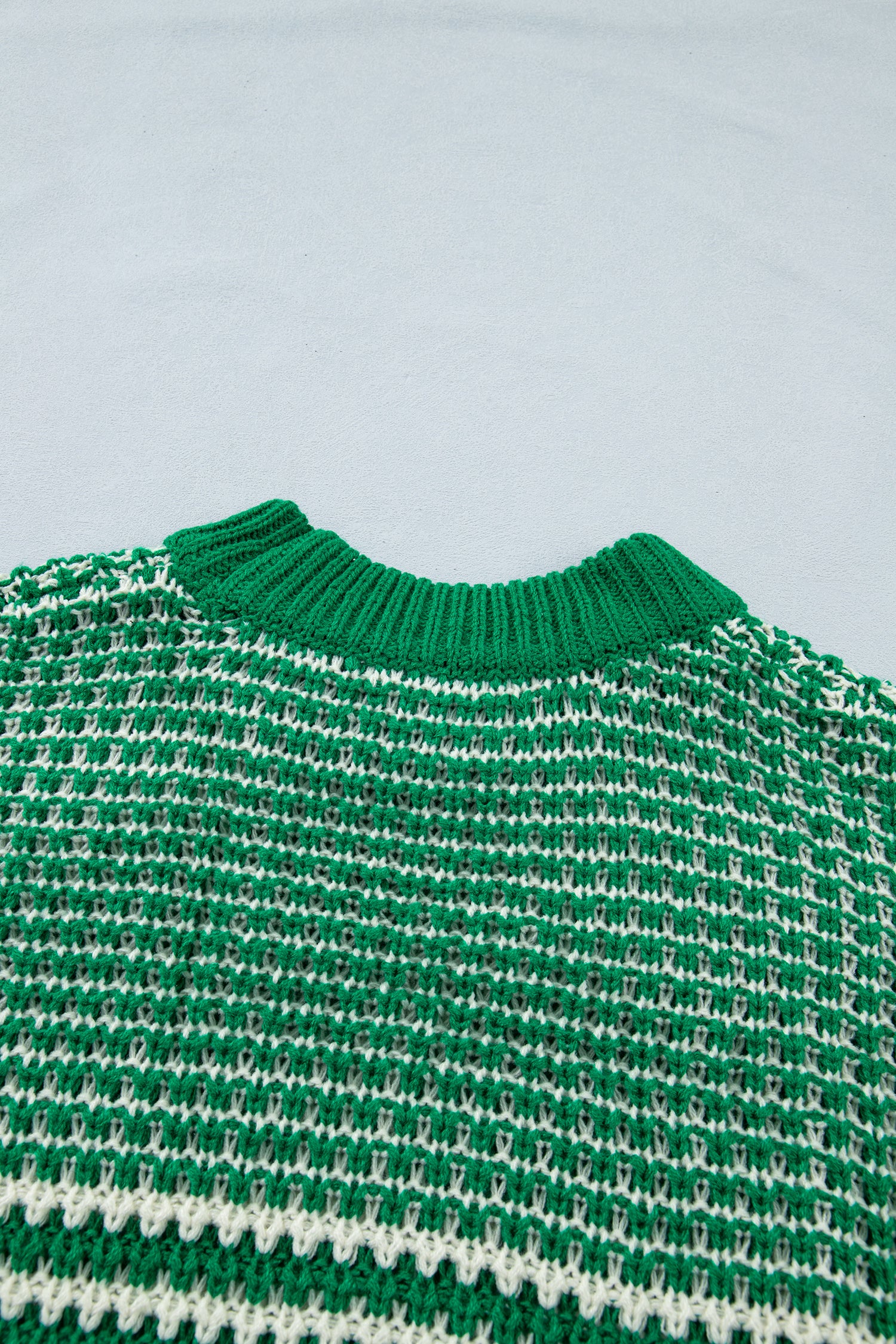 Red 3/4 Draped Sleeve Slouchy Sweater