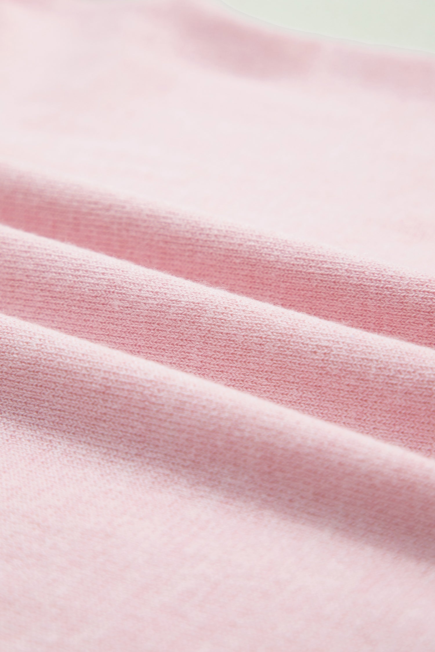 Strawberry Pink Lacy V Neckline Short Sleeve Sweater