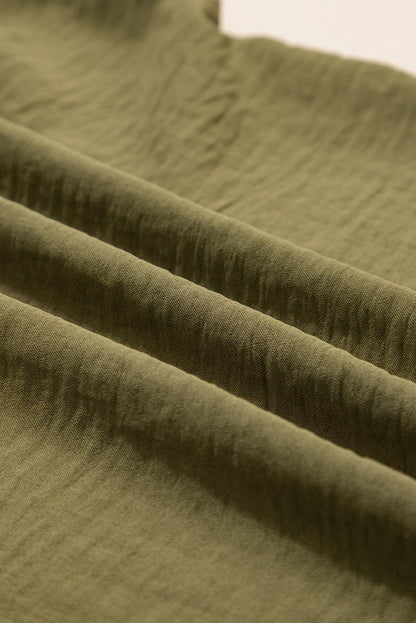 Pink Textured Half Sleeve V Neck Plus Size T Shirt with Chest Pocket