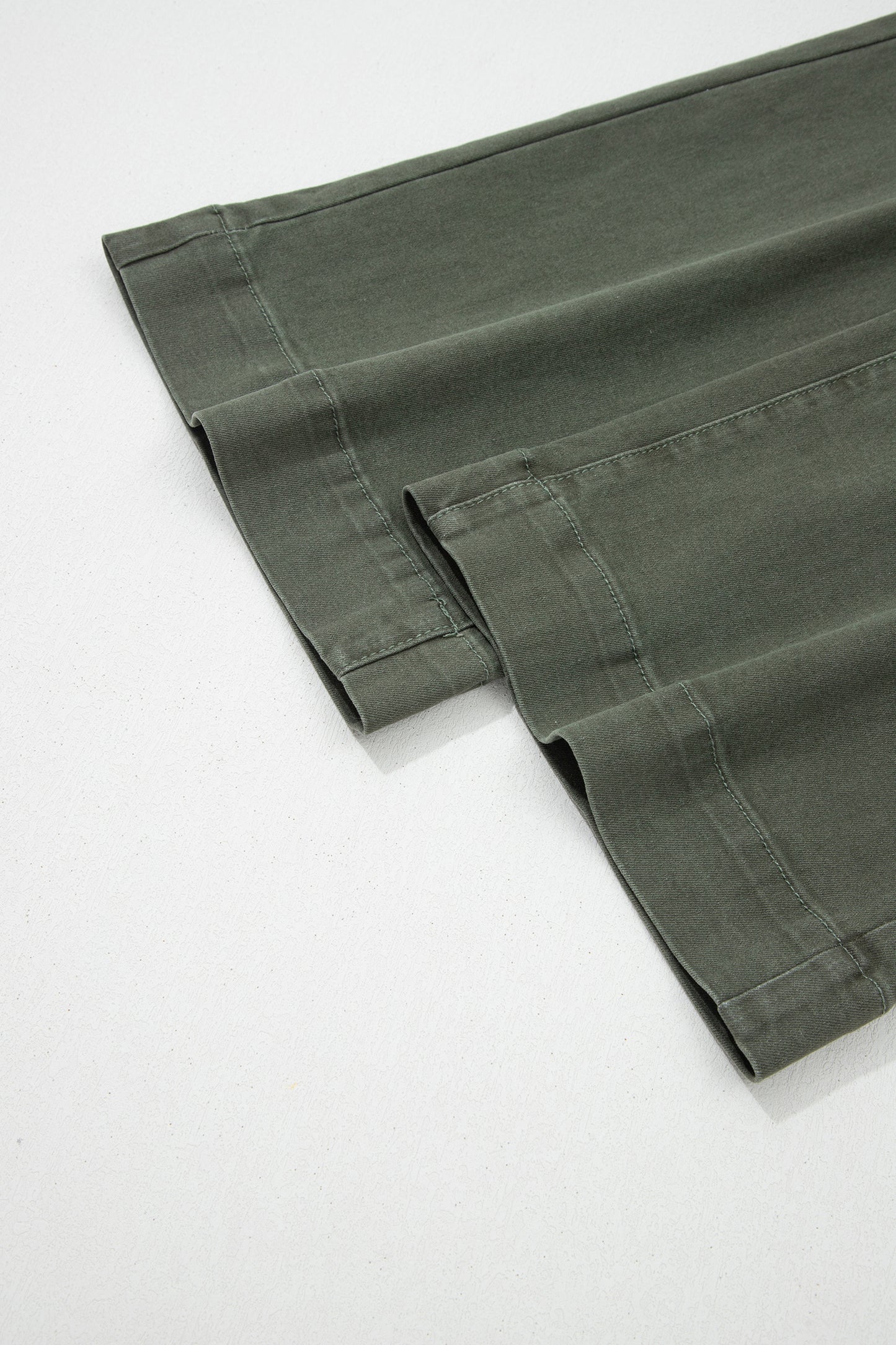 Mist 2-Button High Waist Flared Bottom Jeans