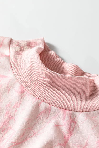 Khaki Camo Print Jogger Pants Set