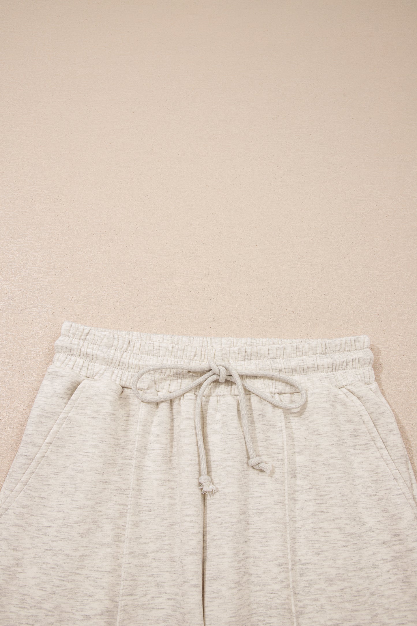 Light Grey Polo Tee Casual Pant Set