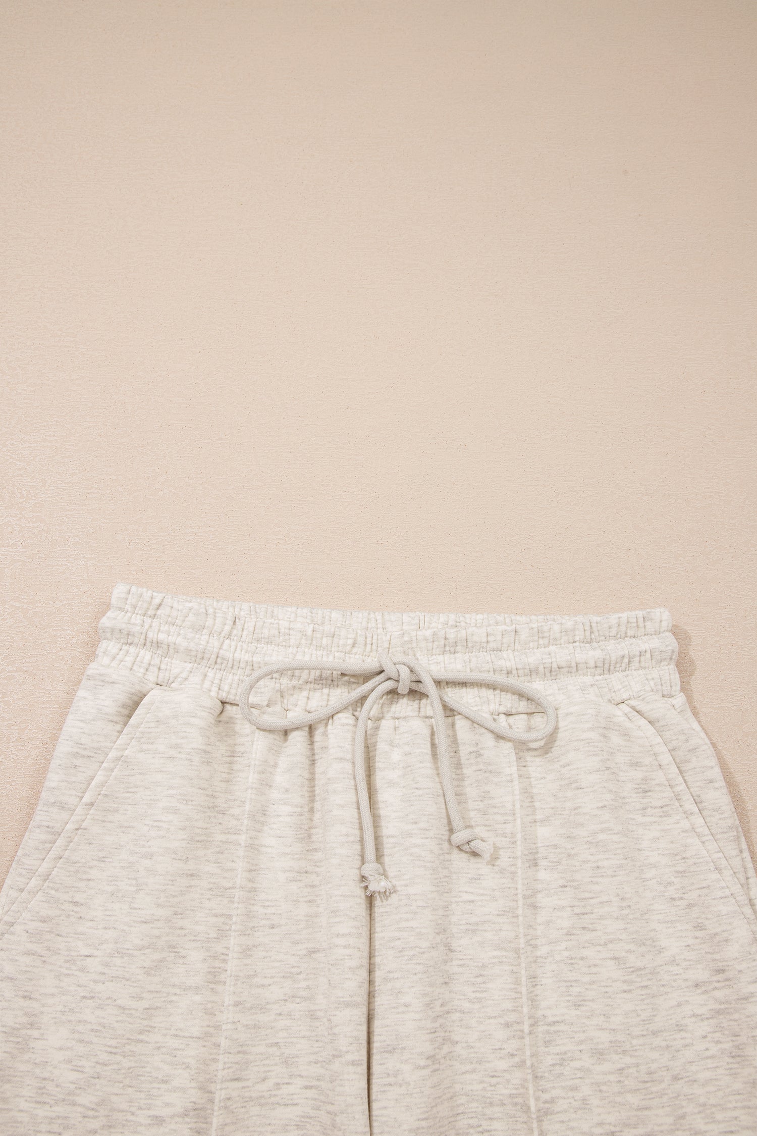 Light Grey Polo Tee Casual Pant Set