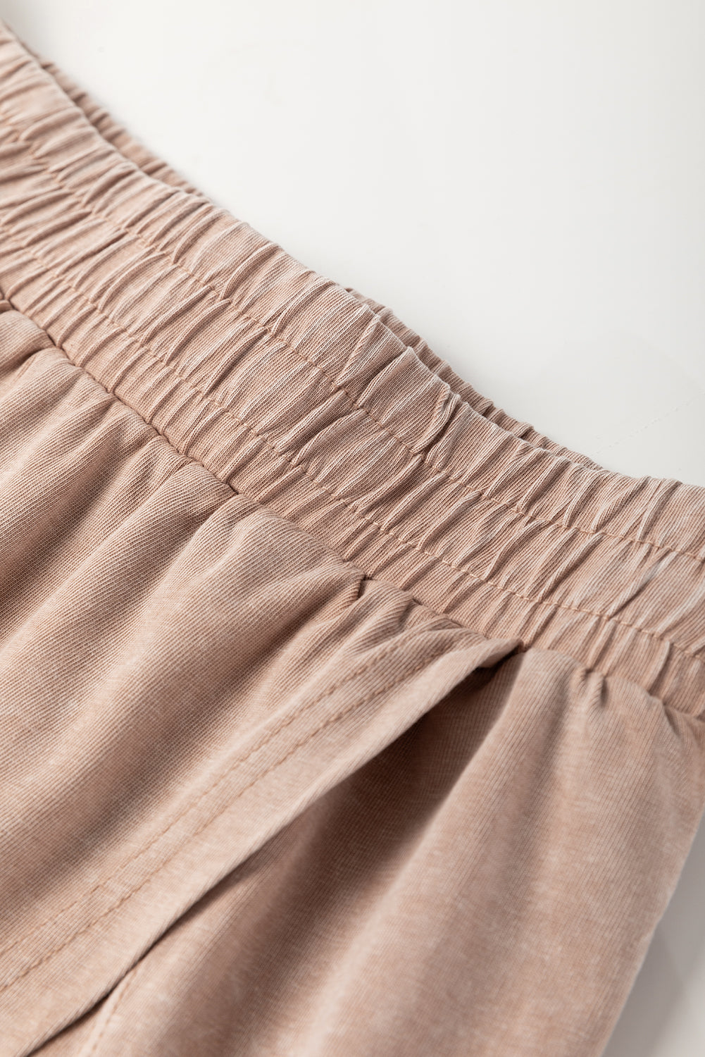 Myosotis 2 Pieces Mineral Wash Cotton Tank Top Lined Split Skirt Set