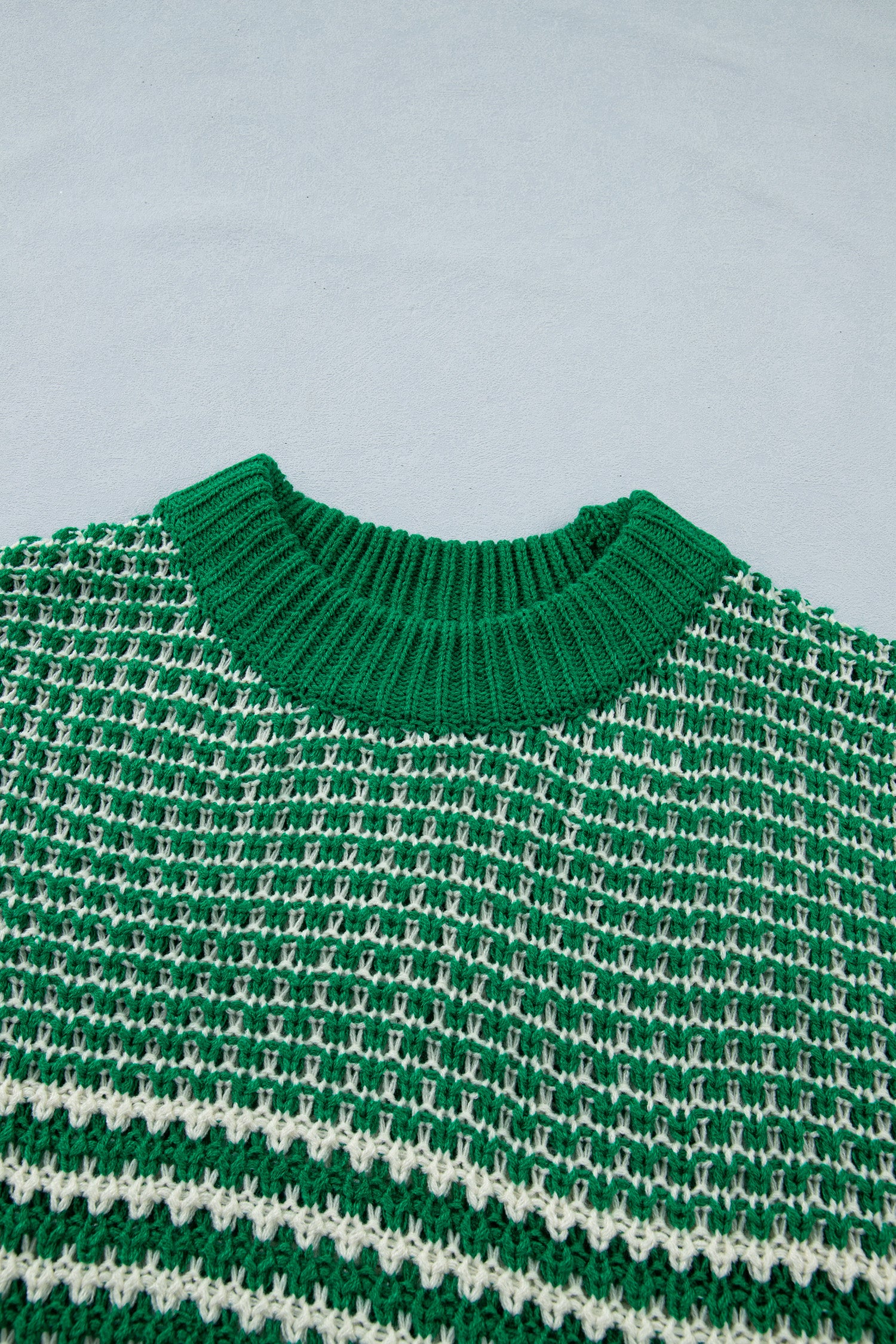 Red 3/4 Draped Sleeve Slouchy Sweater