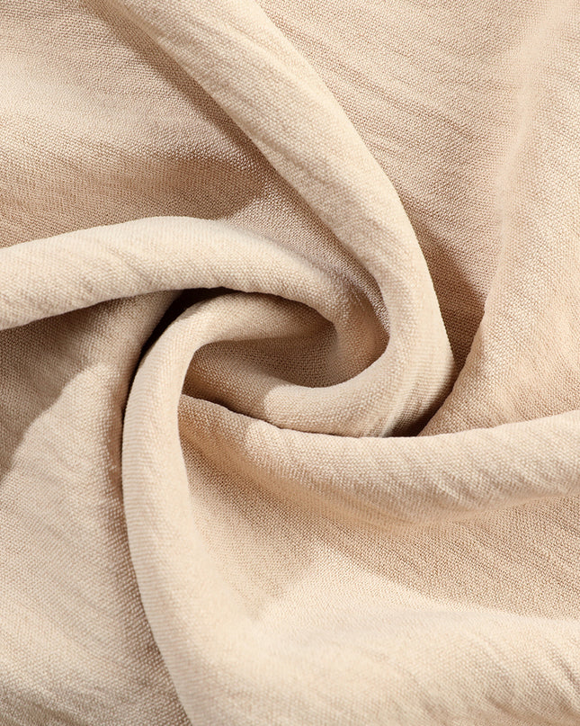 Apricot Short Bubble Sleeve Smocked Wide Leg Jumpsuit