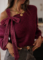 Burgundy / S / 52%Viscose+26%Polyester+22%Polyamide