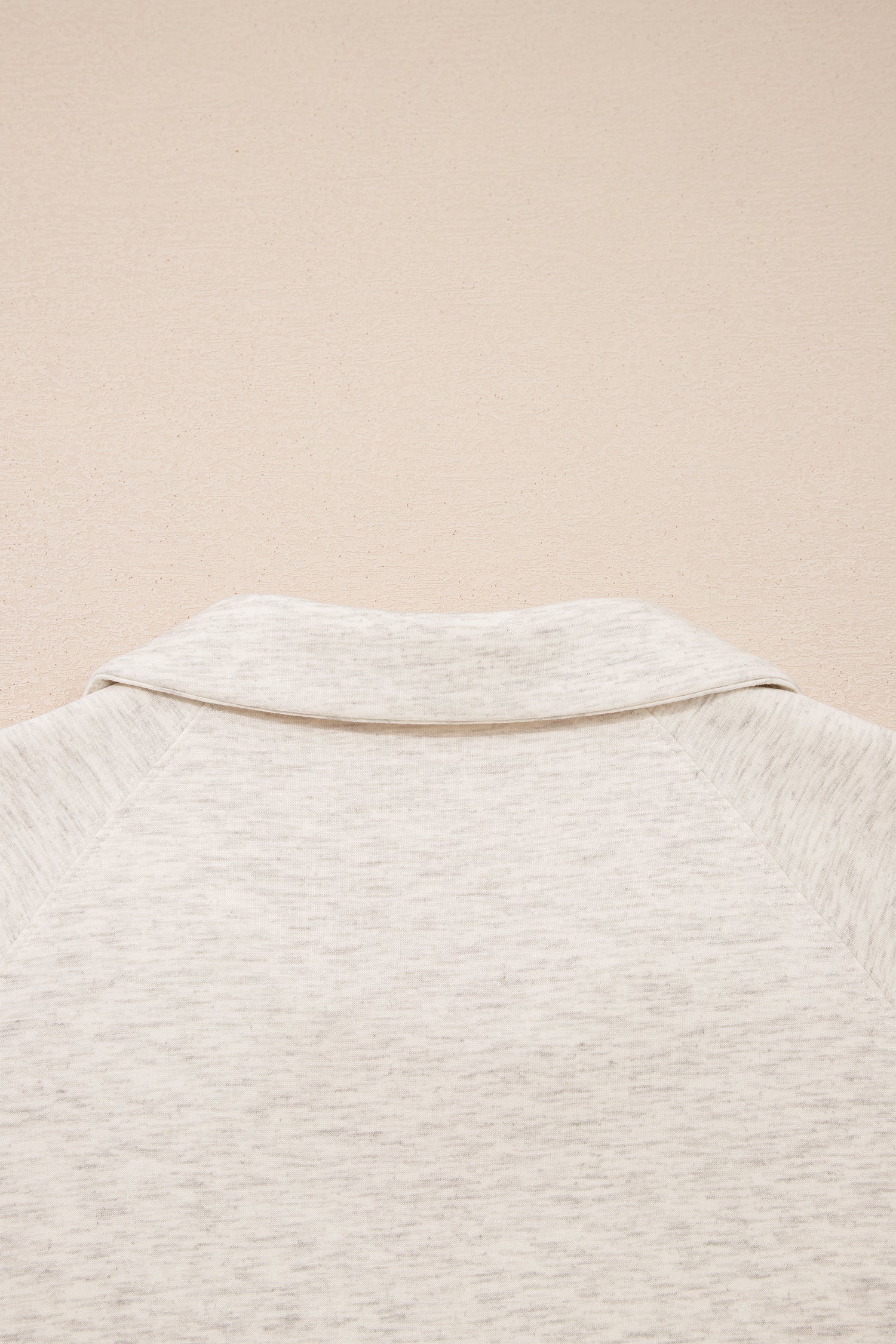 Light Grey Polo Tee Casual Pant Set