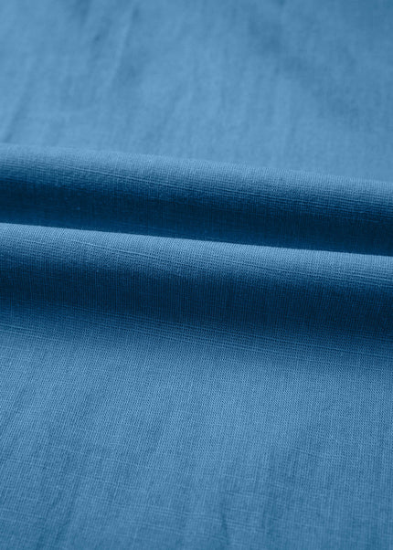 Prussian Blue Smocked Waist Casual Jogger Style Pants