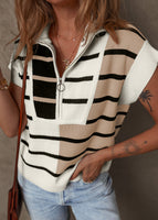 Black Stripe / S / 50%Viscose+28%Polyester+22%Polyamide