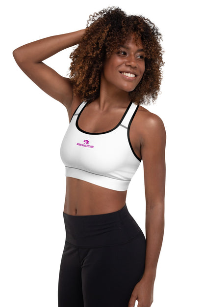 WBL Padded Sports Bra - Purple