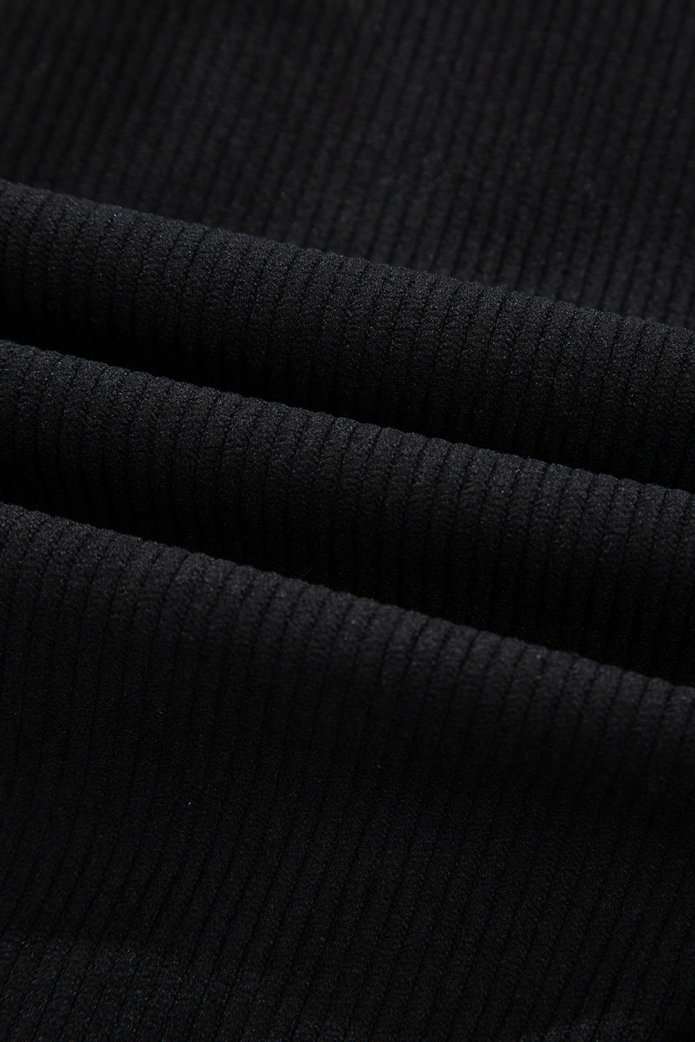 Beige Corduroy Shirt Style Full Button Long Sleeve Shift Mini Dress