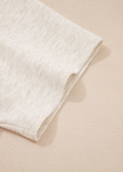 Light Grey Polo Tee Casual Pant Set