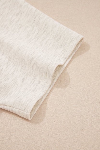 Light Grey Polo Tee Casual Pant Set