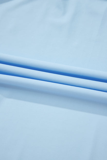 Black Drawstring High Waist Lined Tennis Skorts