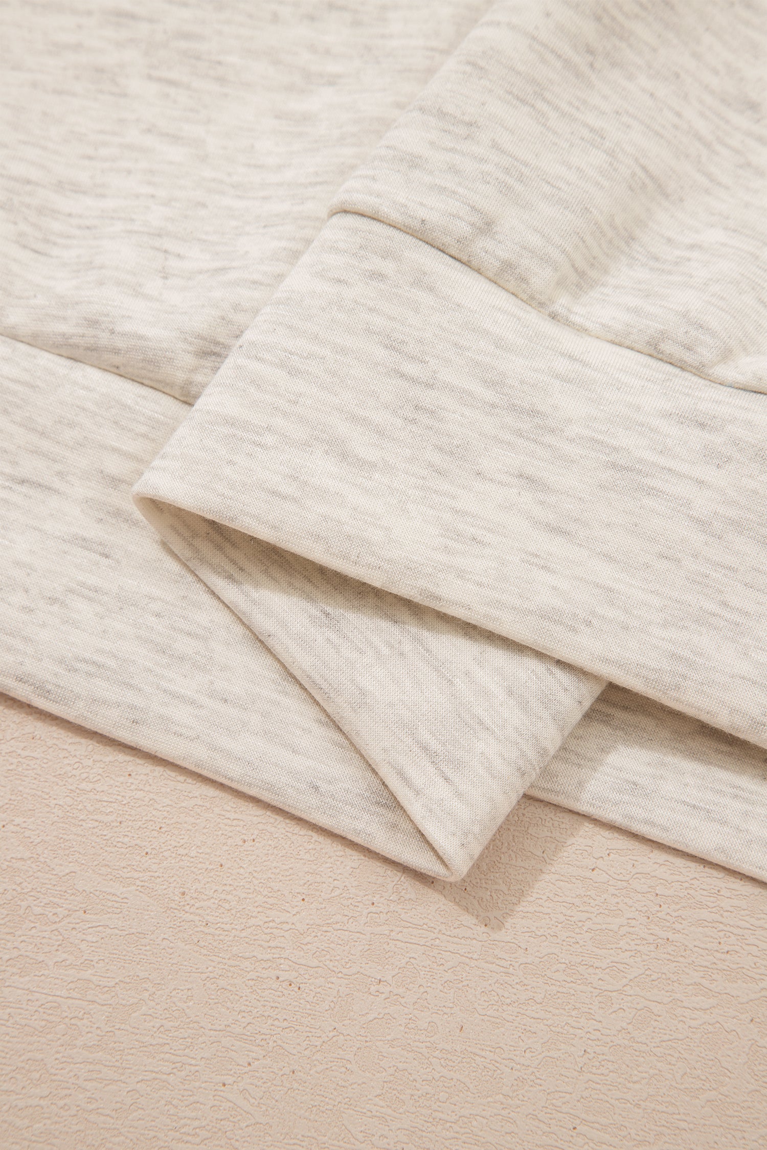 Light Grey Polo Tee Casual Pant Set