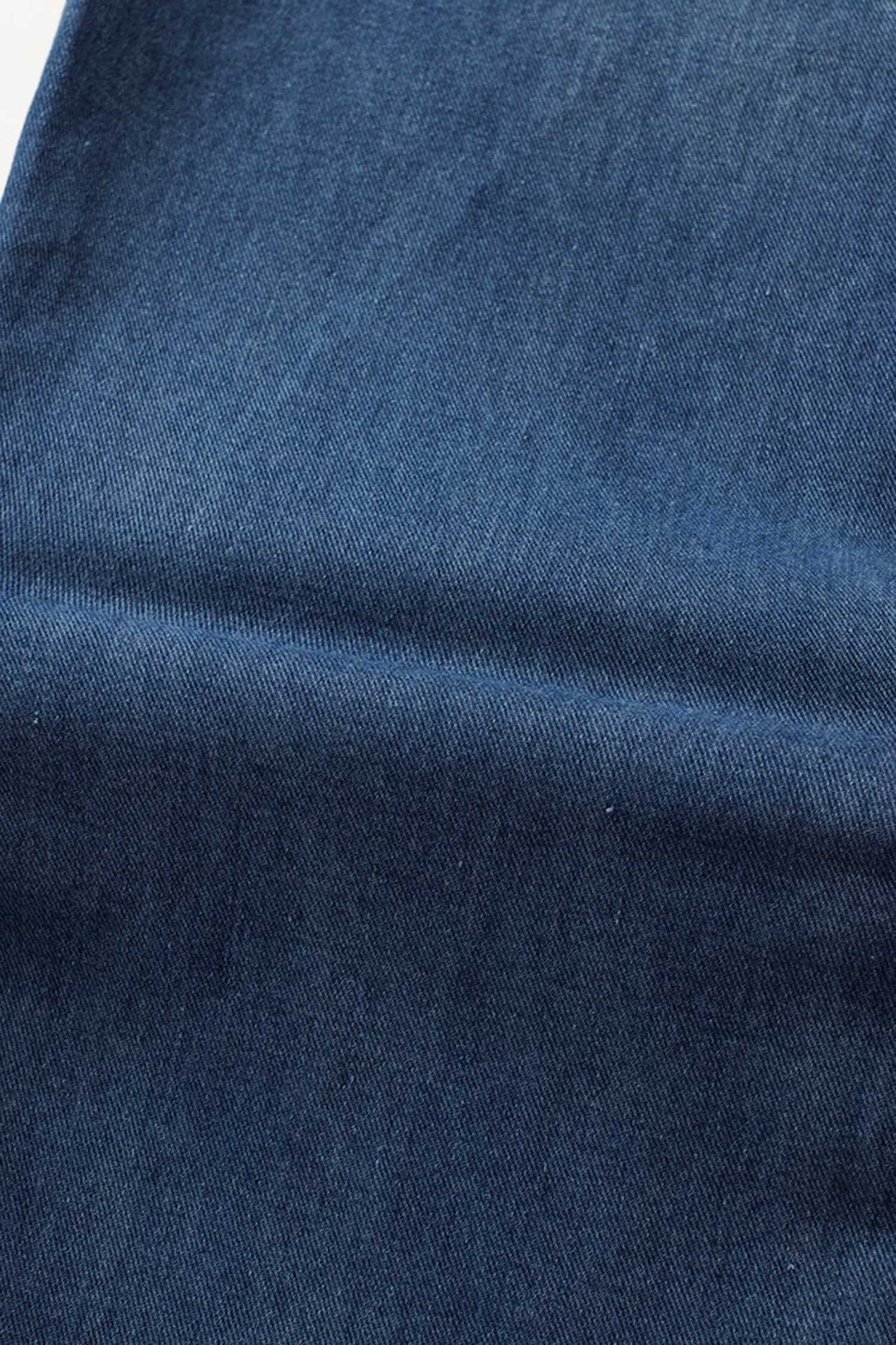 Dark Blue Crossed Tie Straps Bib Pocket Loose Denim Overalls