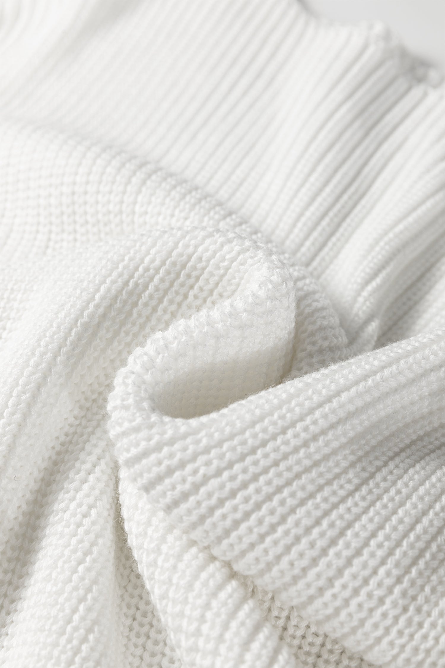 White Asymmetric Neck Drop Shoulder Baggy Slouchy Sweater